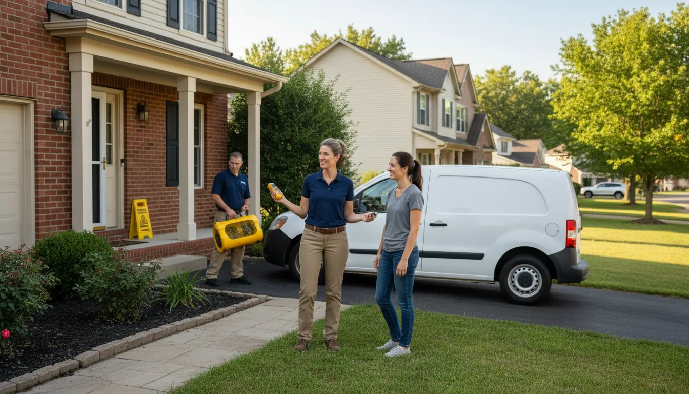 Water restoration image for Flood Water Cleanup, Removal And Restoration Services in Billings, OK